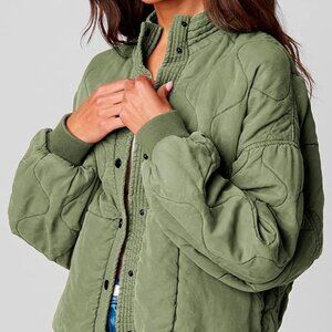 Blank NYC Quilted Jacket with hood